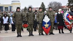 Жители Красногвардейского района почтили память воинов-освободителей