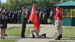 Слёт военно-патриотических объединений школьников прошёл в Красногвардейском районе