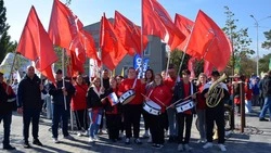 Красногвардейские легкоатлеты приняли участие в «Губернаторской эстафете»