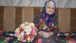Любовь Ушакова из красногвардейского  села Палатово отметила 100-летний юбилей
