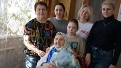 Жительница красногвардейского Валуйчика отметила 107-летие