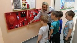 Воспитанники красногвардейского детсада «Росинка» повторили правила пожарной безопасности