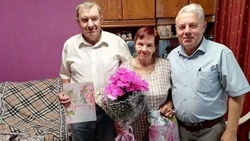 Супруги Быковы из красногвардейской Верхососны отметили золотую свадьбу