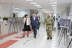  Александр Шуваев посетил белгородский филиал государственного фонда «Защитники Отечества»