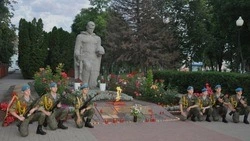 Жители Бирюча почтили память павших воинов в годы Великой Отечественной войны 