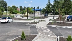 Эстетично и практично. Как в Бирюче обновилась привокзальная площадь