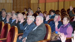 Пленум райсовета ветеранов и общества инвалидов прошёл в Бирюче