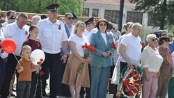 Жители Красногвардейского округа торжественно отметили День Победы в Великой Отечественной войне
