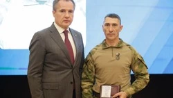 Бойцы красногвардейской территориальной самообороны отмечены региональными наградами