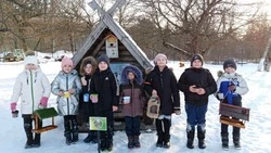 Олеся Голубь из Красногвардейского мункруга: «Добрые друзья зимнего двора»