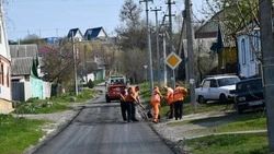 Ремонт дорог продолжается в Красногвардейском районе