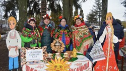 Жители Веселовского сельского округа отпраздновали широкую Масленицу