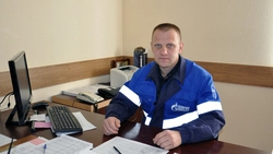 Максим Головин 17 лет посвятил работе в газовой службе