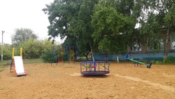 Детская площадка появилась в Кулешовке Красногвардейского района