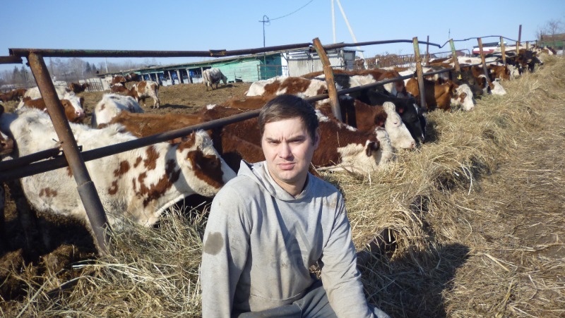 Вячеслав Хроменков из красногвардейской Засосны посвятил себя животноводству